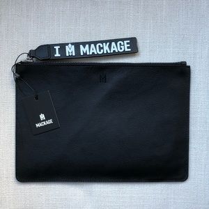 Mackage Leather Darcy Clutch